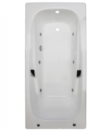 Ванна Aqualux 24C-2 (Artex Repo) 180x85 с гидромассажем