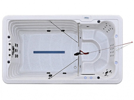 Плавательный СПА бассейн Kingston JCS-15 Плавательный СПА бассейн Kingston JCS-15