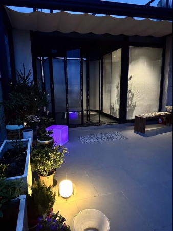 Светильник Куб 10 с питанием от АКБ, RGB