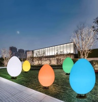 Светильник Яйцо 116х180 солнечная батарея, RGB Светильник Яйцо 116х180 солнечная батарея, RGB